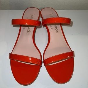 KATE SPADE NEW YORK Palm Springs Sandal Women's US 8.5 Dried Apricot